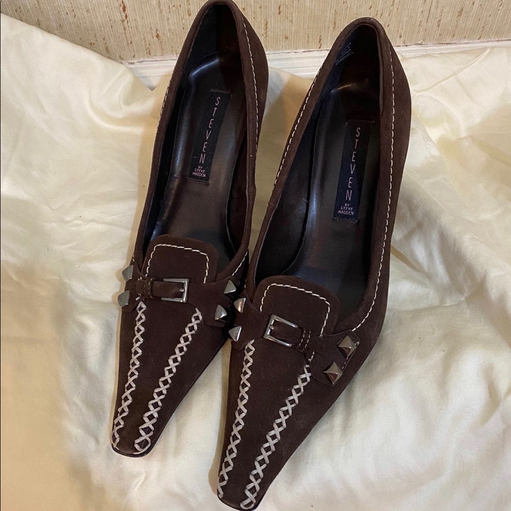 NWOB Steven by Steve Madden heeled loafers